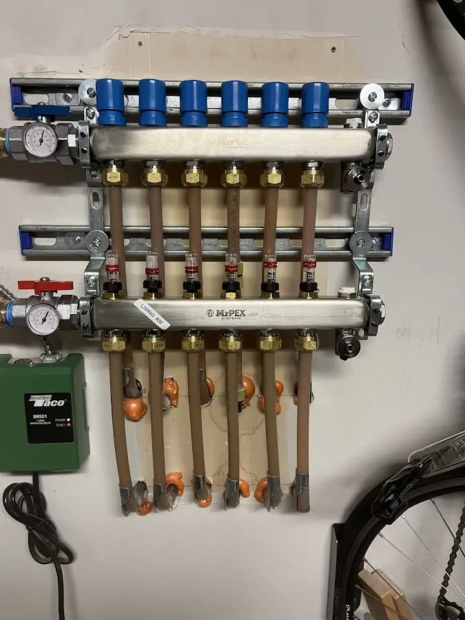 Plumber performing Leak Detection at a residential property in Daytona Beach Shores